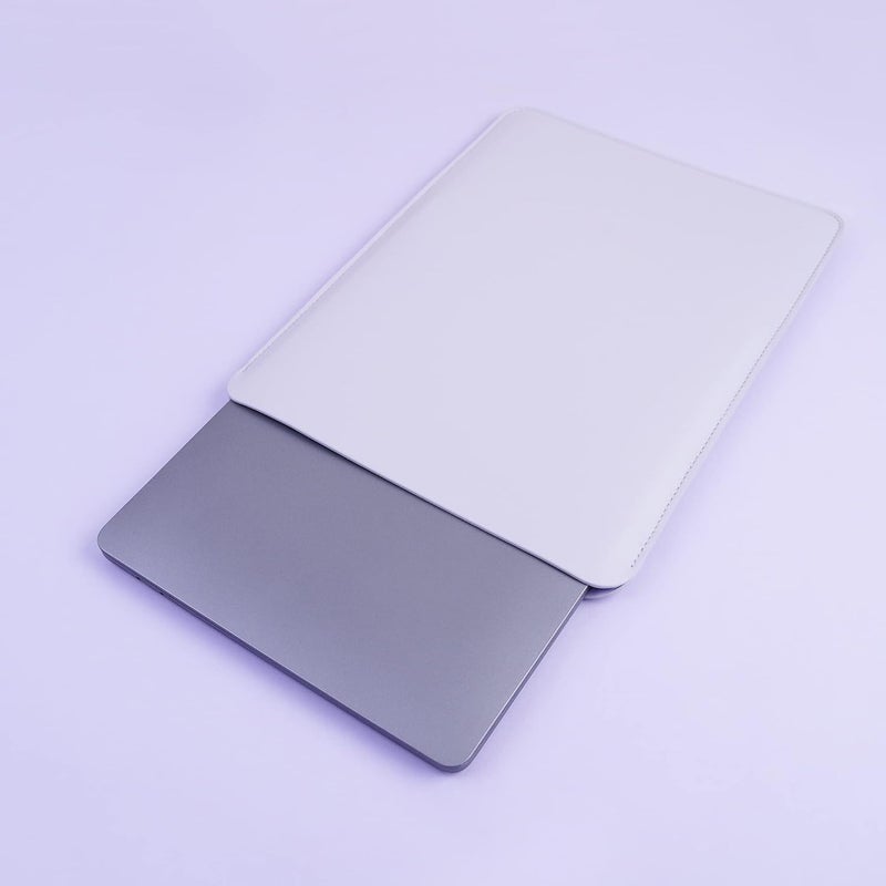 Benfan Laptop Sleeve 15 Inch Compatible with MacBook Pro 16 A2991 M3 A2780 A2485 A2141 MacBook Pro Retina 15 Color Light Purple - Image 3